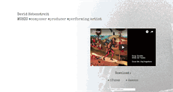 Desktop Screenshot of hebenstreit-david.net